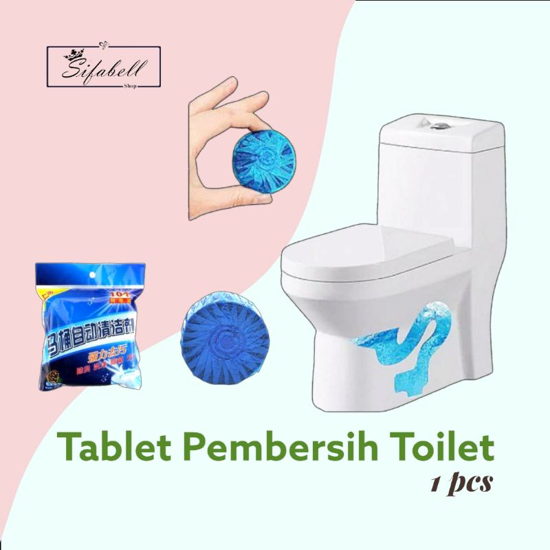 Tablet Pembersih Toilet Penyegar Toilet Biru Kloset Cleaner 50gram