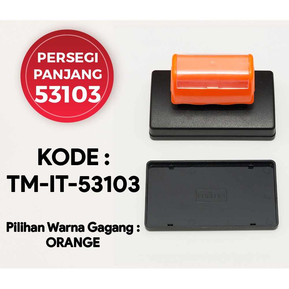 

Gagang Flash Stamp PERSEGI PANJANG 53103 (53x103mm) -TM-IT-53103