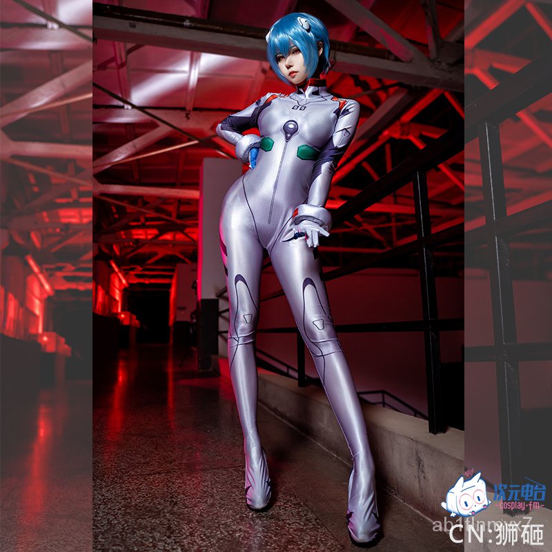 【MPID】EVA Neon Genesis Evangelion Cosplay Ayanami Rei Costume Wanita Kostum Lilith Jumpsuits Unisex 