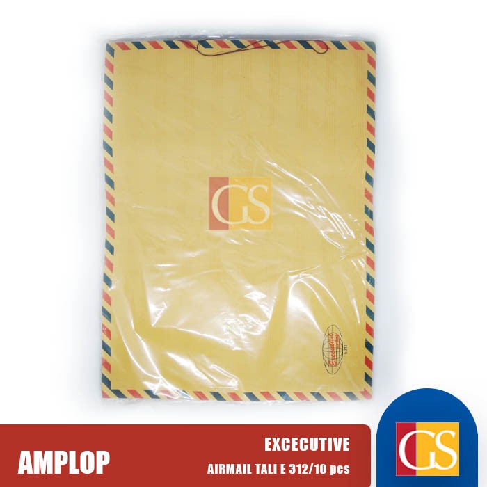 

AMPLOP COKLAT AIRMAIL TALI 312 EXCECUTIVE