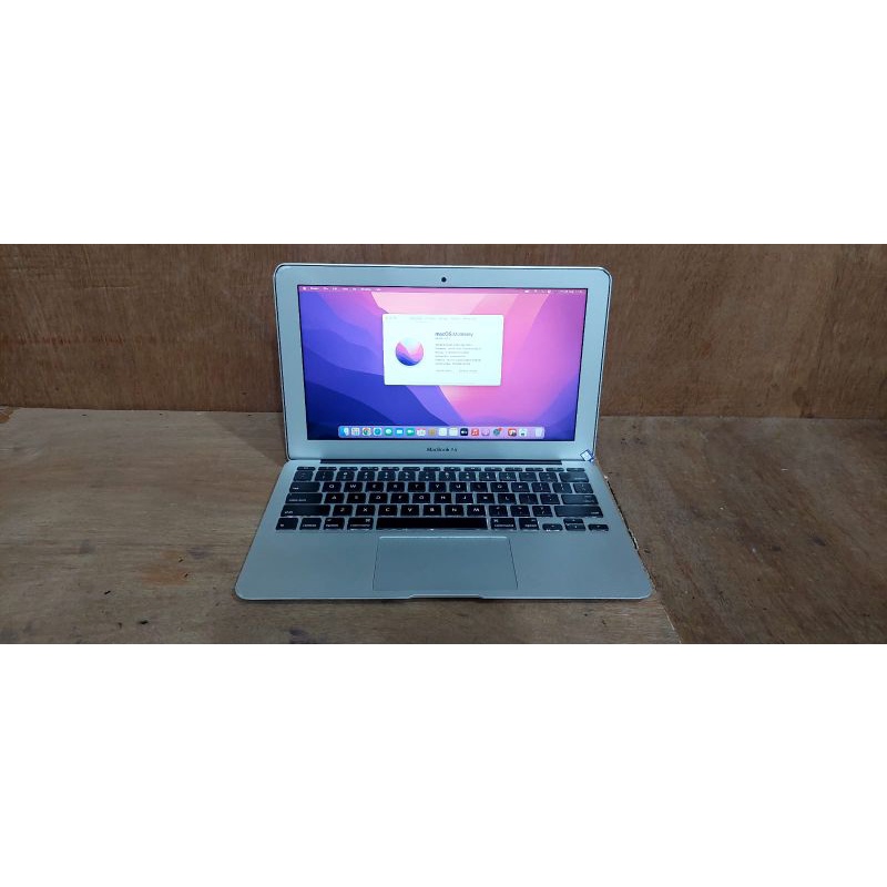 MAC BOOK AIR 11 THUN 2015 OS MONTEREY 128 SSD MULUS RAM 4