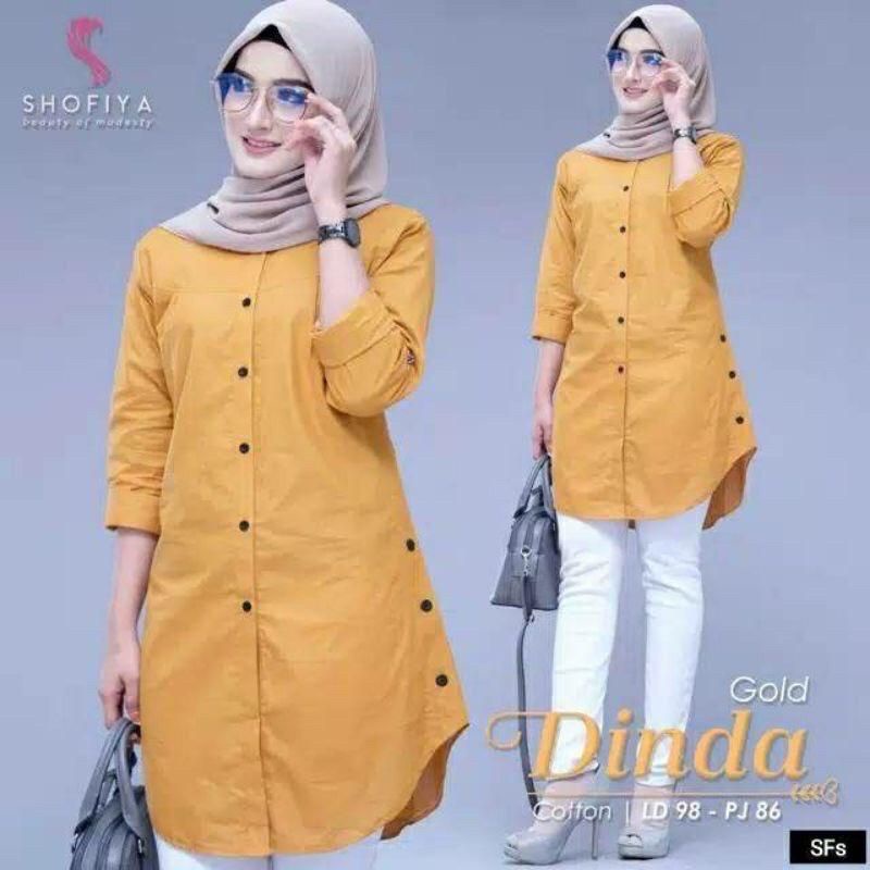 ATASAN/TUNIK/Blouse wanita/atasan wanita/fashion muslim/baju wanita/fashion wanita/blouse/DINDATUNIK