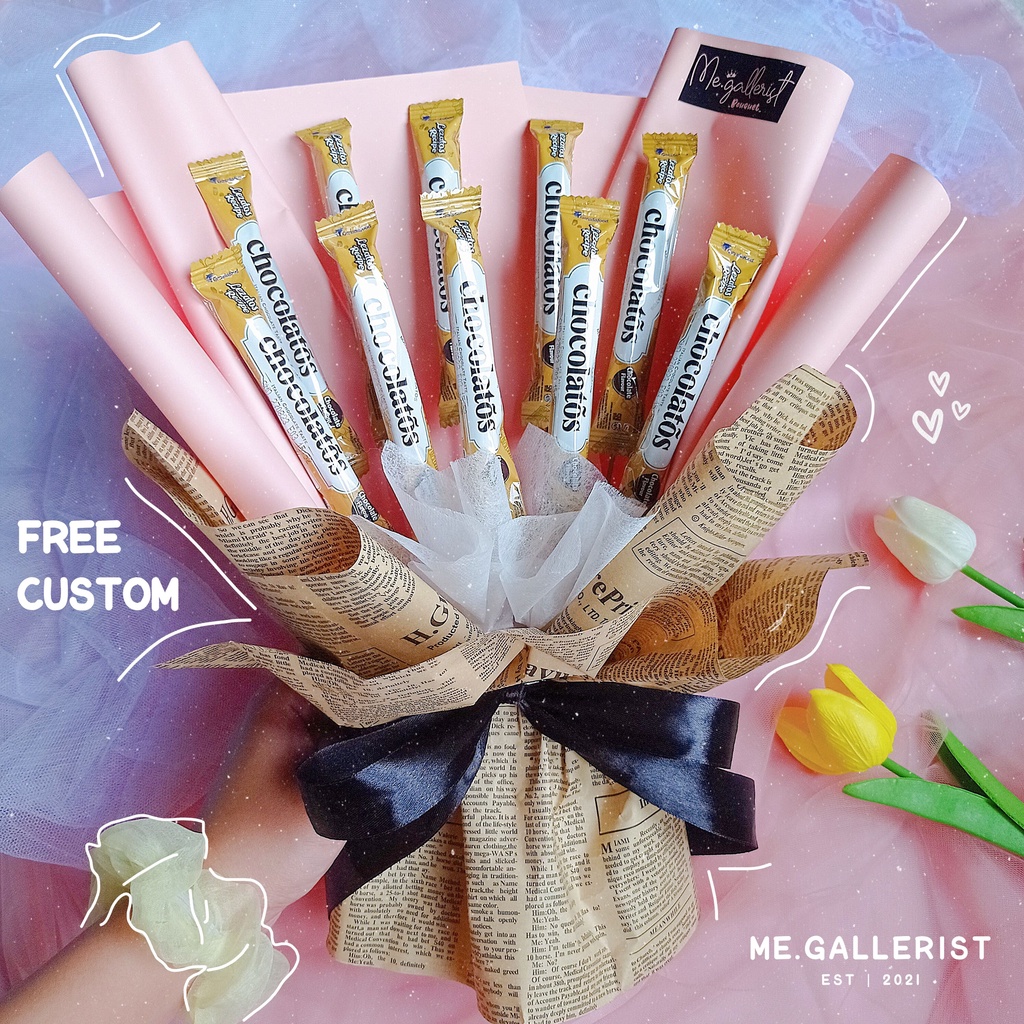 

✨Me.gallerist✨BUKET SNACK|BUKET 35K|Buket Ultah Buket Wisuda