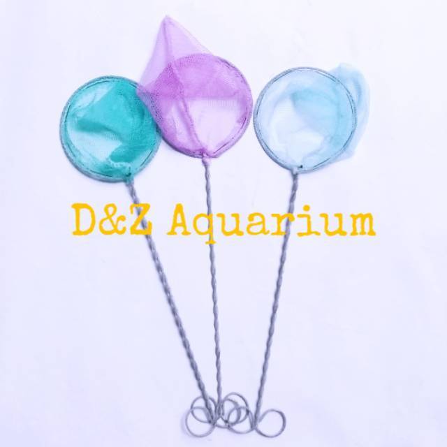 Serokan Ikan Cupang Seser Serok Kecil Betta Guppy Saringan Kawat Halus