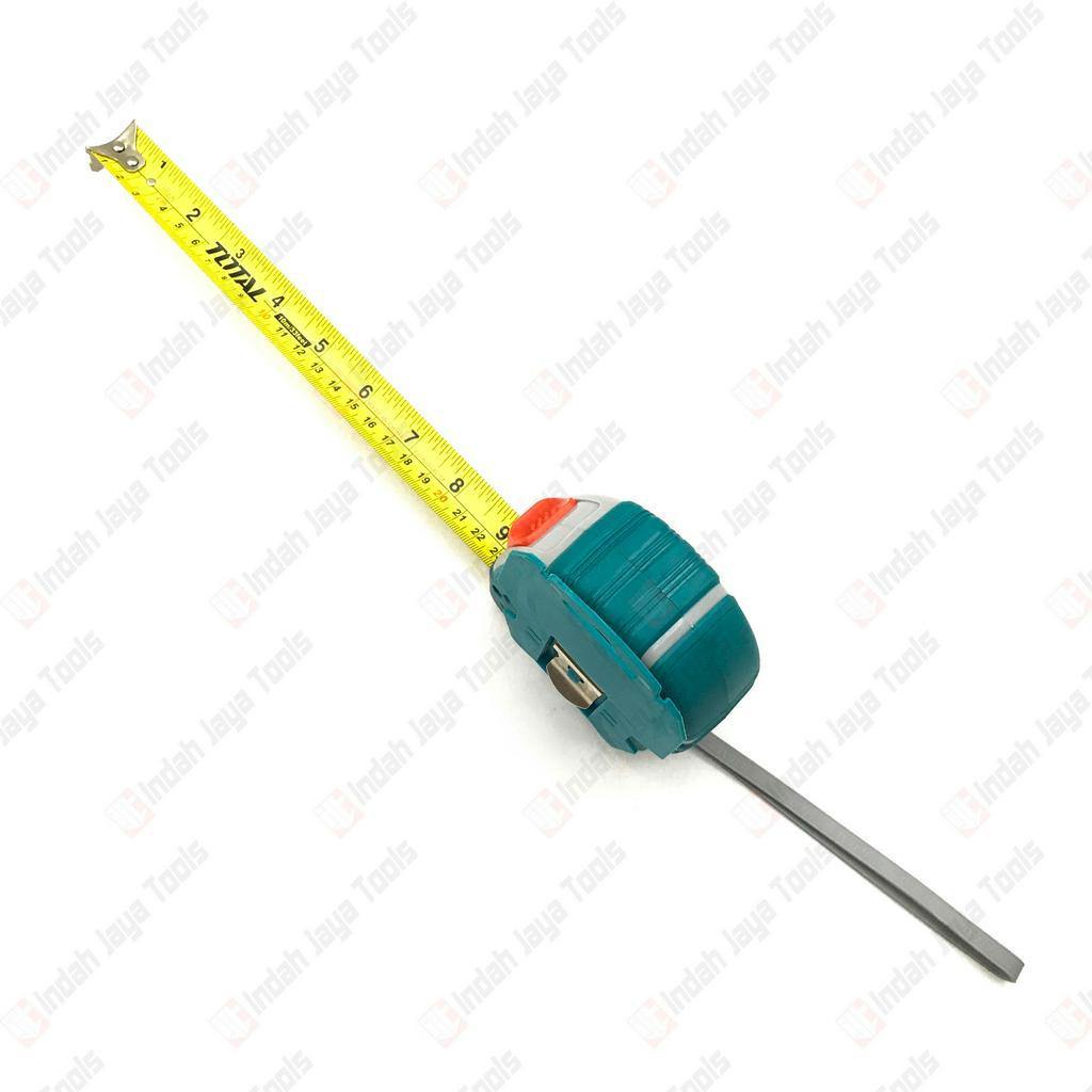 TOTAL TMT126101 Meteran Auto Stop 10 Meter Rol Matic - Measuring Tape