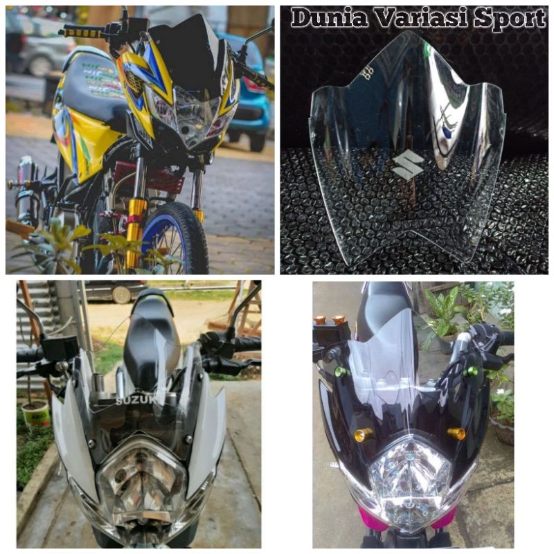 Visor Satria Fu Barong Visor Satria Fu old Barong Tahun 2011-2012