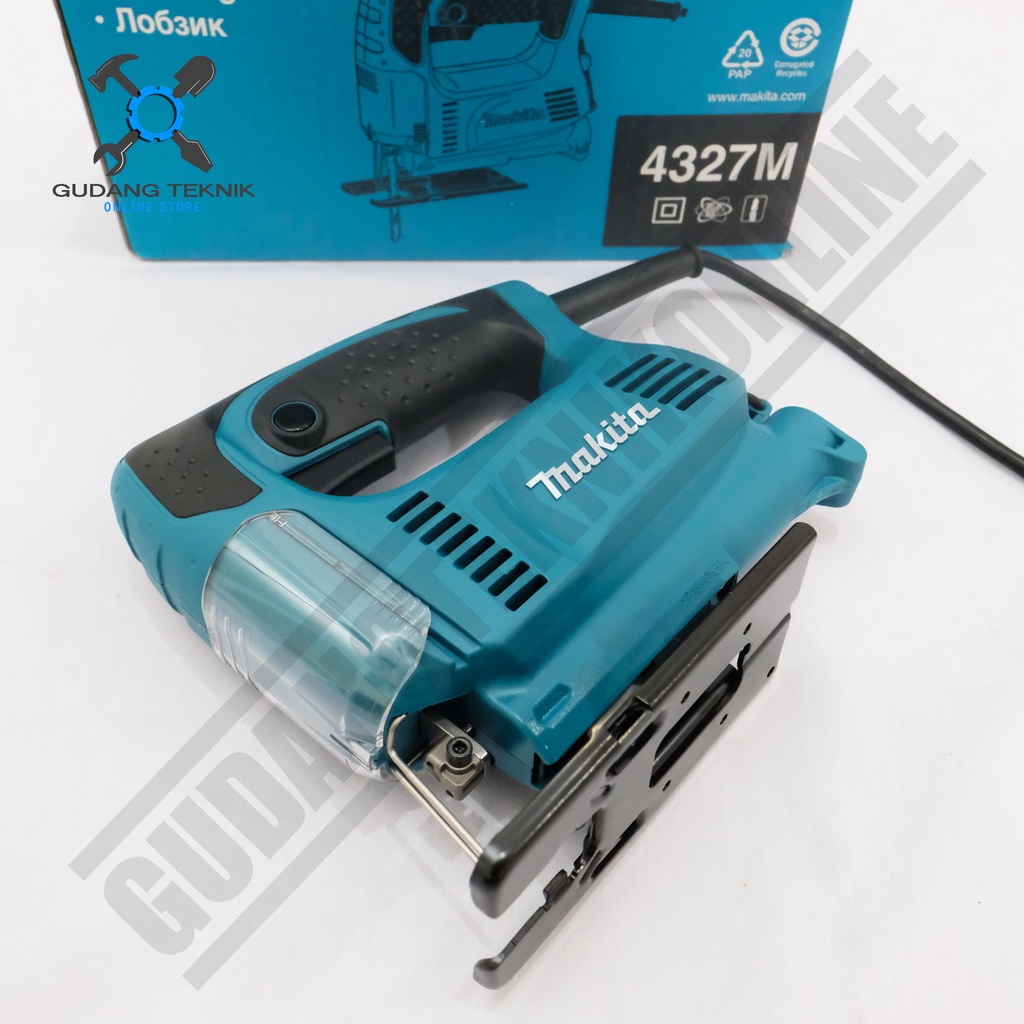 Mesin Jigsaw MAKITA 4327M / Jig Saw Makita 4327M - Mesin Gergaji Kayu Triplek Mika