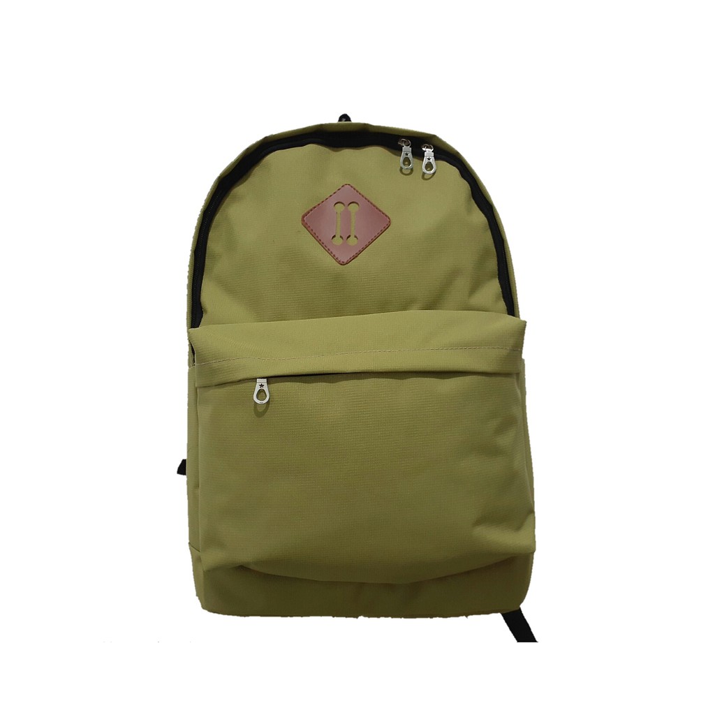 IS - Tas Ransel  / Tas Fashion / Backpack Warna Hijau Lime