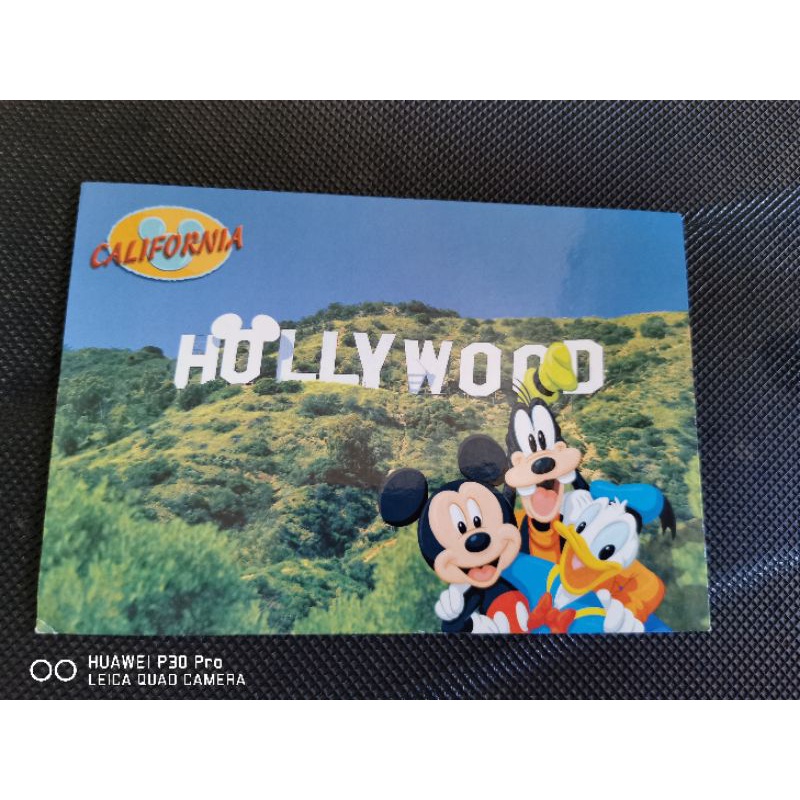 

kartu pos disney mickey mouse/mickey mouse postcard