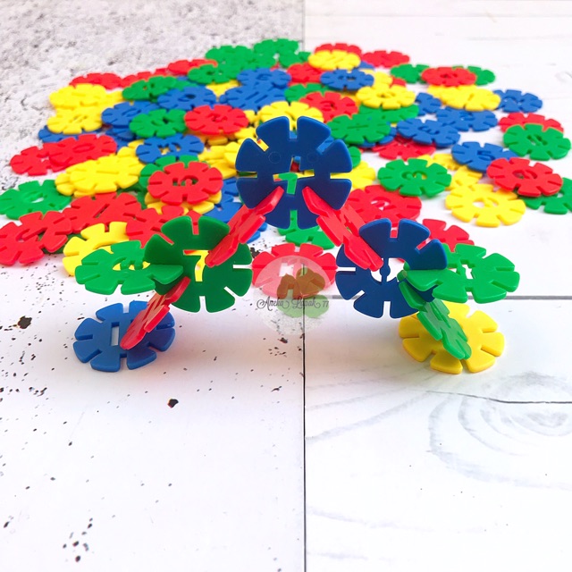 DIY BLOCKS LEGO BRICKS FLOWER MAINAN EDUKASI ANAK