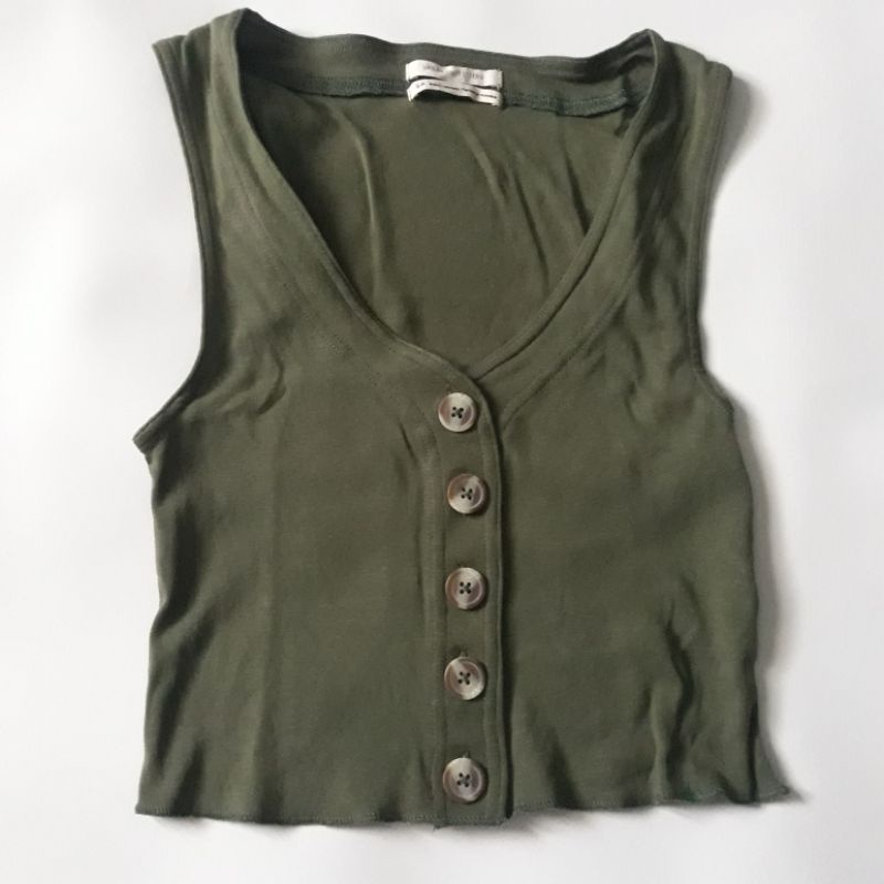 NEW Urban Outfitters Olive Green Tanktop