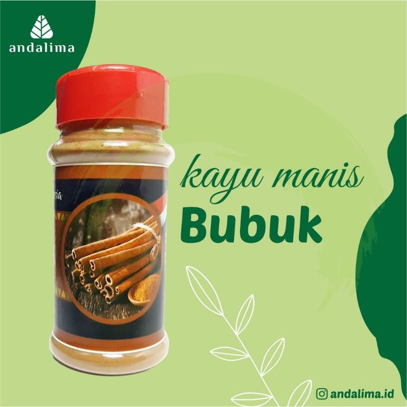 

Bubuk Kayu Manis 100% Andalima.id