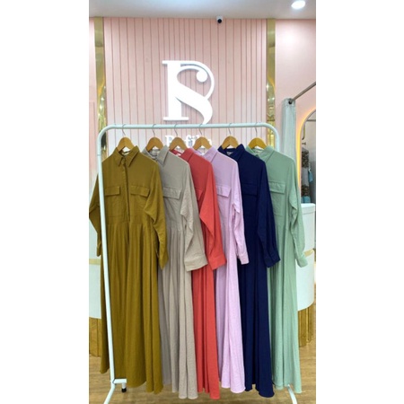 SEIKA MIDI DRESS BY RAFIKA