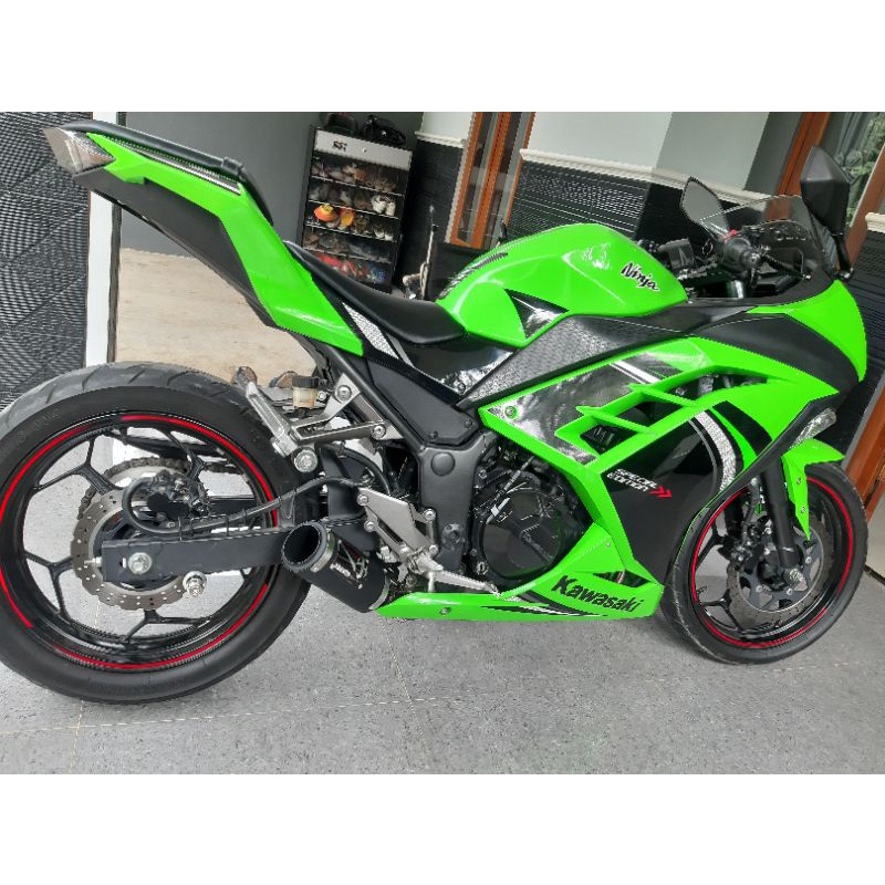 knalpot yakuza underbely for ninja carbu/fi,r25,cbr250rr full system ( pnp )