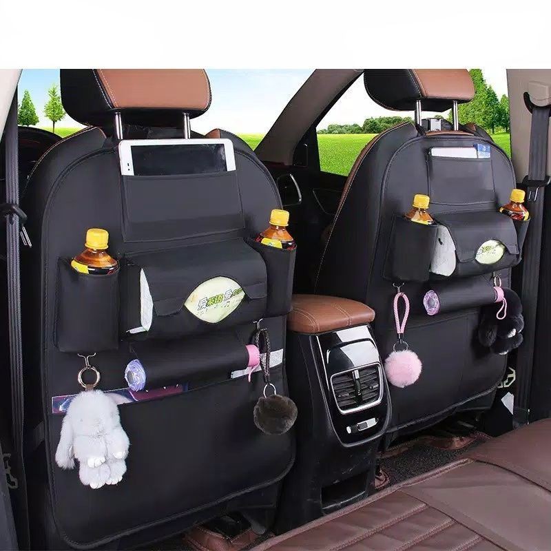 Car Seat Organizer  premium leather kualitas mewah