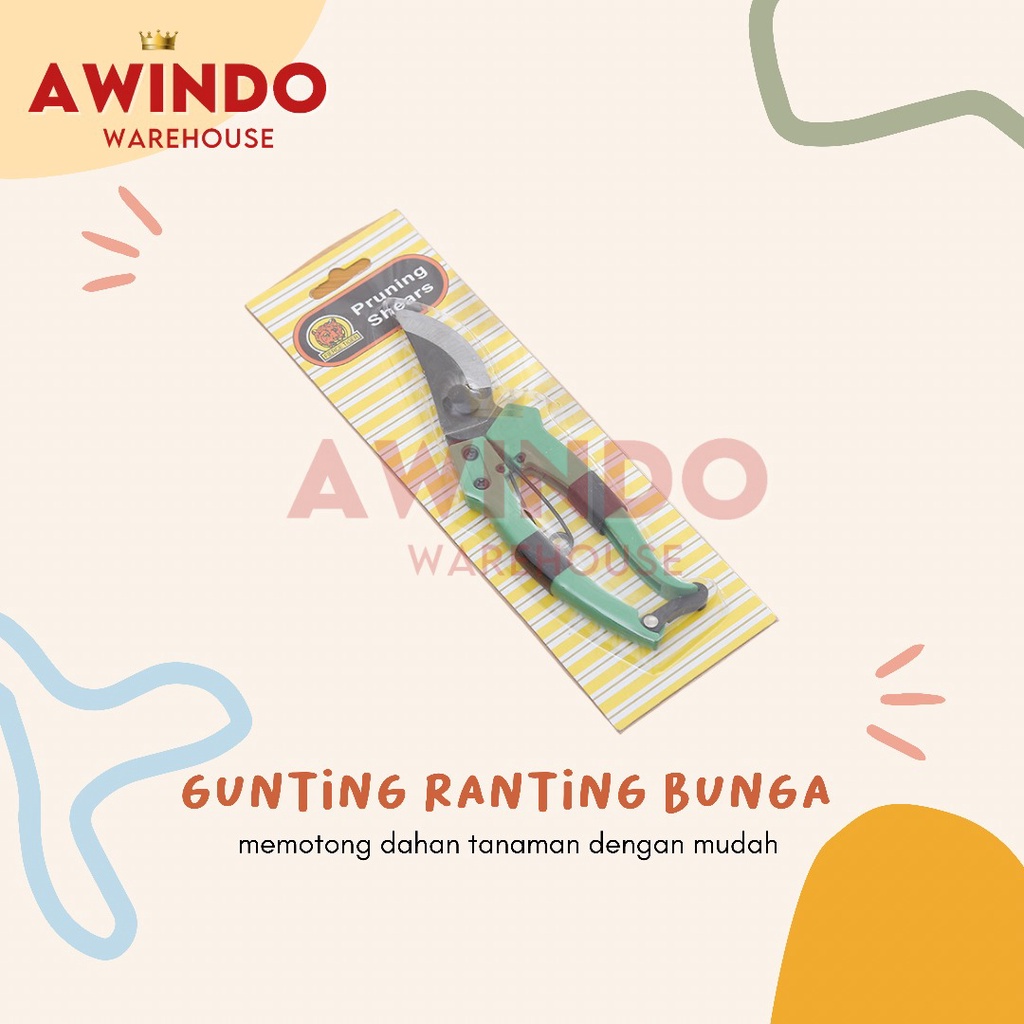 GUNTING RANTING - Pruning Gunting Pemotong Potong Dahan Pohon Tanaman