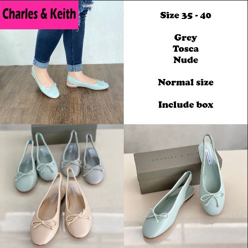 Sepatu Flat Wanita Original Import, Flat Shoes Wanita Branded, Cnk 29