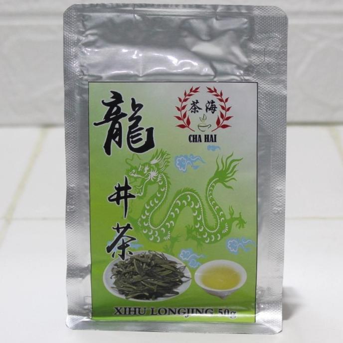 

[ COD ] Chinese Tea XiHu Long Jing West Lake Tea 50gram TERPERCAYA Kode 378