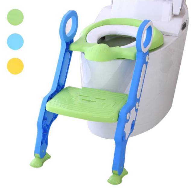 Baby Safe Training ladder potty Tangga training / baby safe step ladder potty s1