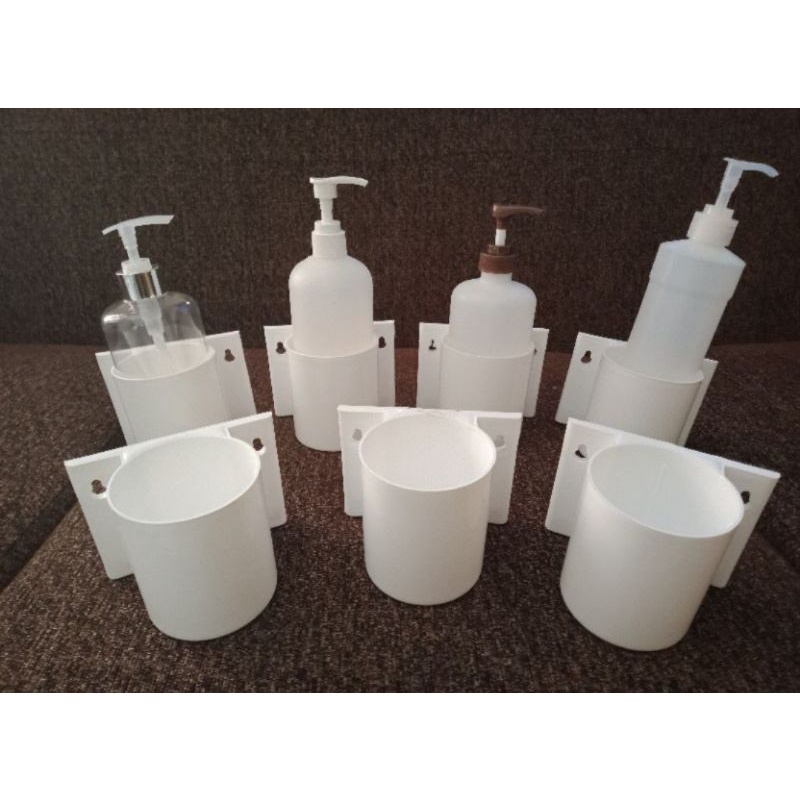 holder briket + botol pump 500ml