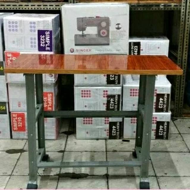 MEJA DAN KAKI MESIN JAHIT PORTABLE