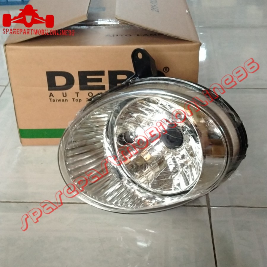 Head lamp Lampu Depan Daihatsu Ceria 2003 2004 2005 OVAL Kristal DEPO