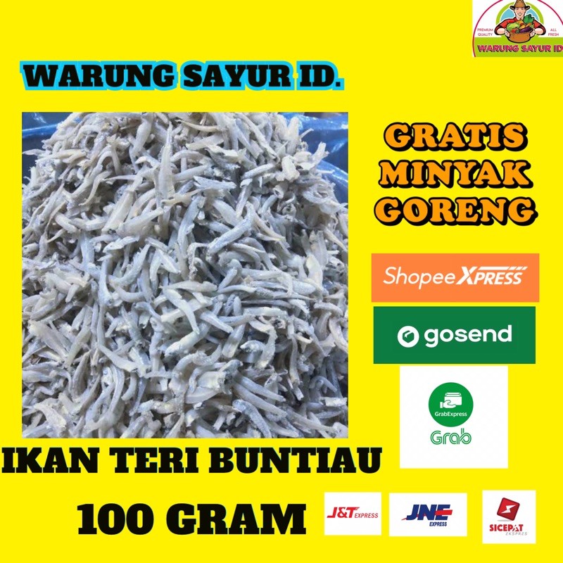 

IKAN TERI BUNTIAU 100 GRAM