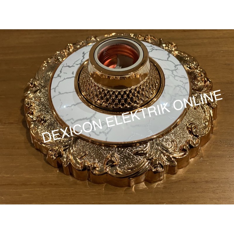 fitting lampu/DPQ8G/fitting lampu hias/fitting plafon hias/fitting lampu motif/lampu hias plafon