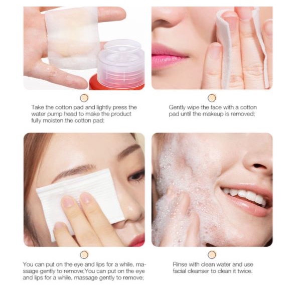 (READY&amp;ORI) O.TWO.O Otwoo Rose Essence Nourish Skin Makeup Remover SC015