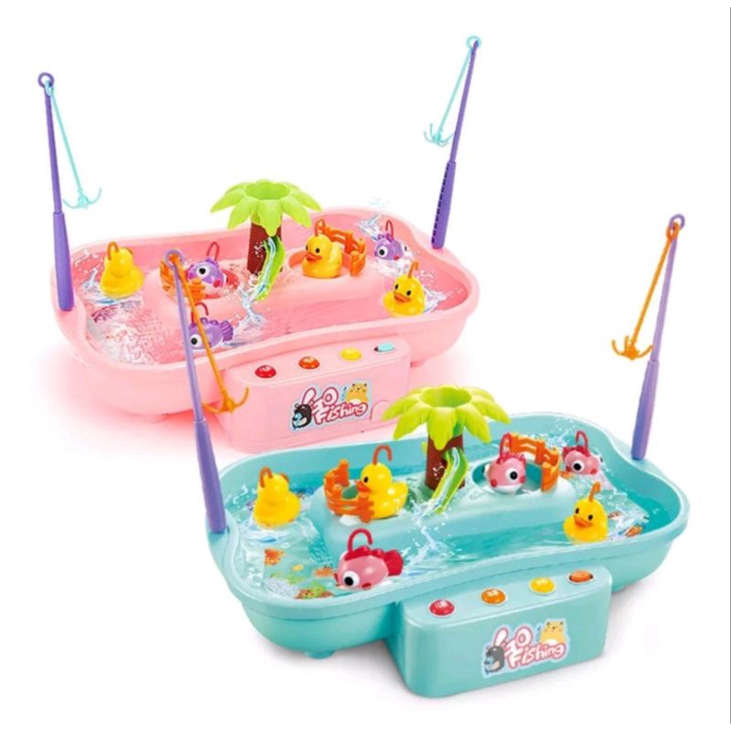 Mainan Anak Pancing Mainan Elektrik Fishing No FU1116