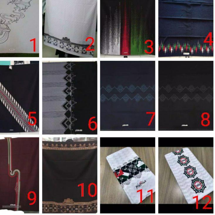 Harga Murah.. Sarung Rabbani INPAL Palestine Keren Harga Sarung Rabani Hitam Putih motif Palestina T