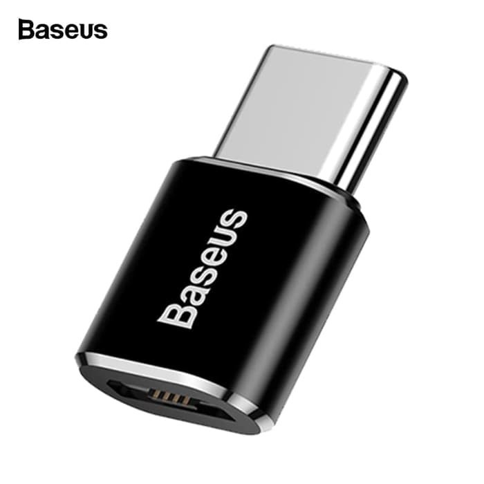 BASEUS Micro USB Female To Usb Type-C Male Adapter Converter CAM