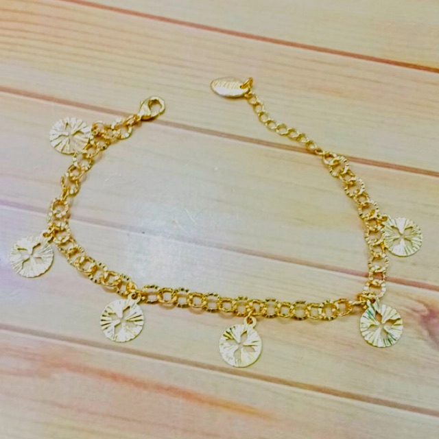 Gelang tangan wanita // gelang tangan lapis emas // perhiasan wanita //gelang tangan penggati emas