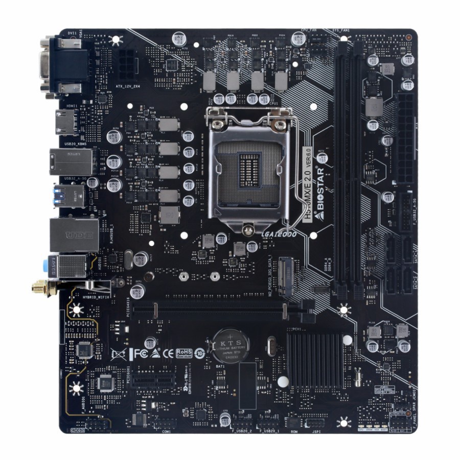 Motherboard BIOSTAR H510MX/E 2.0 Ver.6.0 Socket 1200