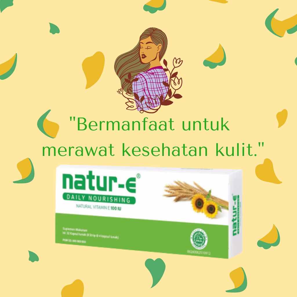 NATUR-E 100 IU ISI 32 CAPSULE - VITAMIN E