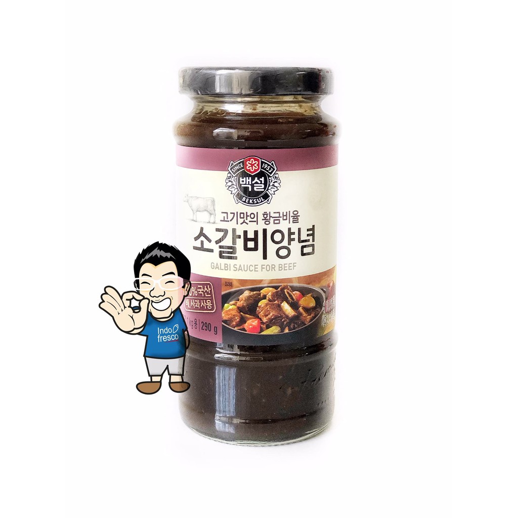 

PROMO BEKSUL KOREAN BBQ KALBI SAUCE MARINADE- SAUS BUMBU BBQ KOREA- 290GR TERMURAH