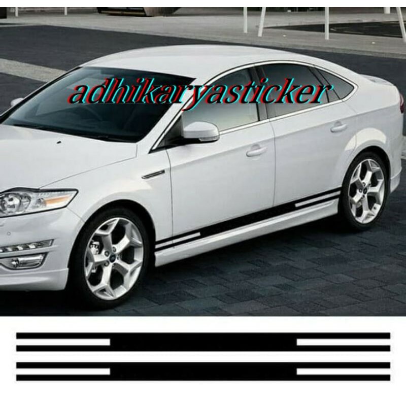 STIKER MOBIL Sticker striping Body Mobil sedan sedan sedan