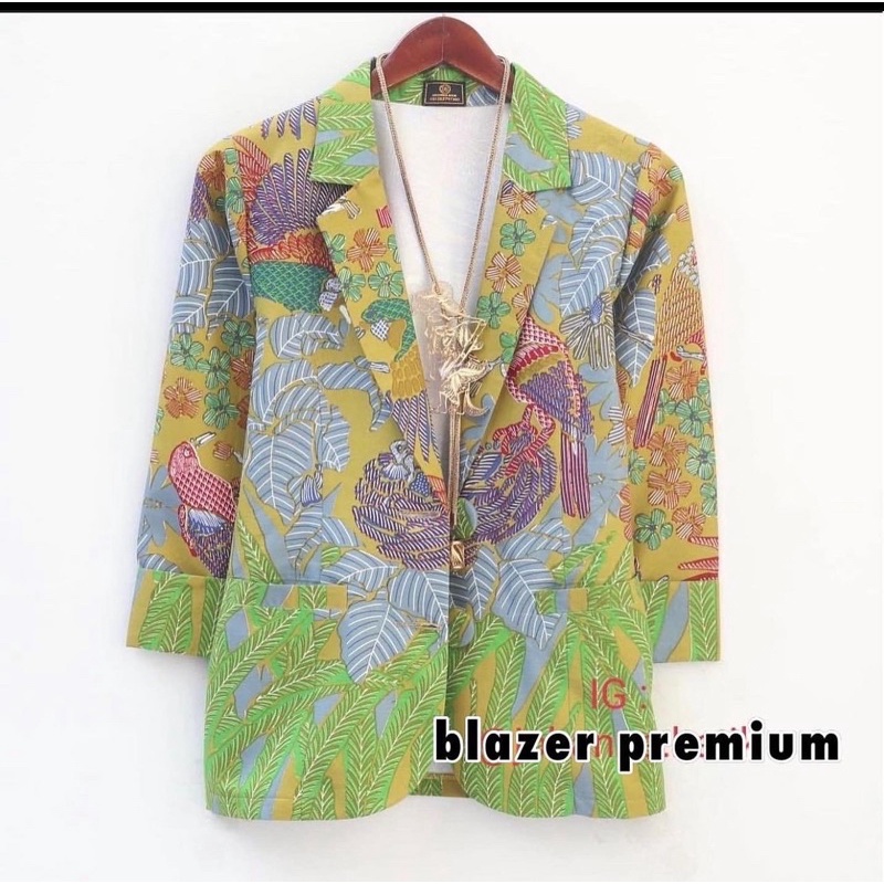 BLAZER BATIK PREMIUM