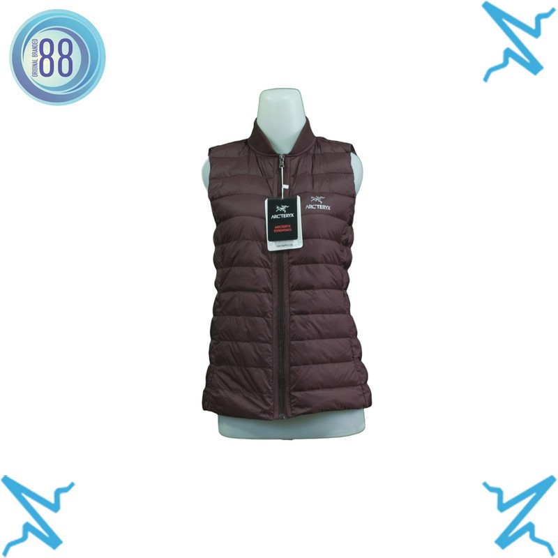 VEST ROMPI ARCTERYX MAROON DUCKDOWN ROMPI BULU ANGSA OUTDOOR OBD ARC01