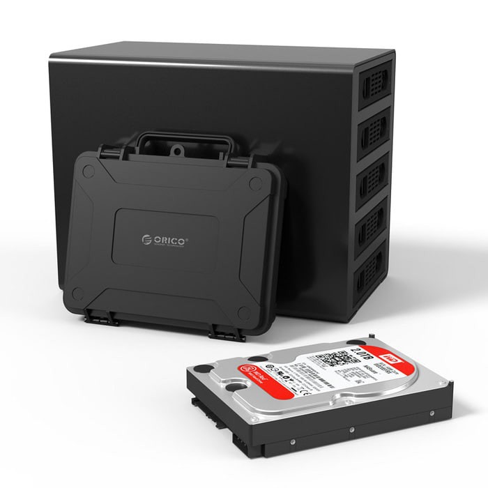 Storage case orico 3.5 inch hdd hard drive anti shock hardcase phf-35 - protective box harddisk