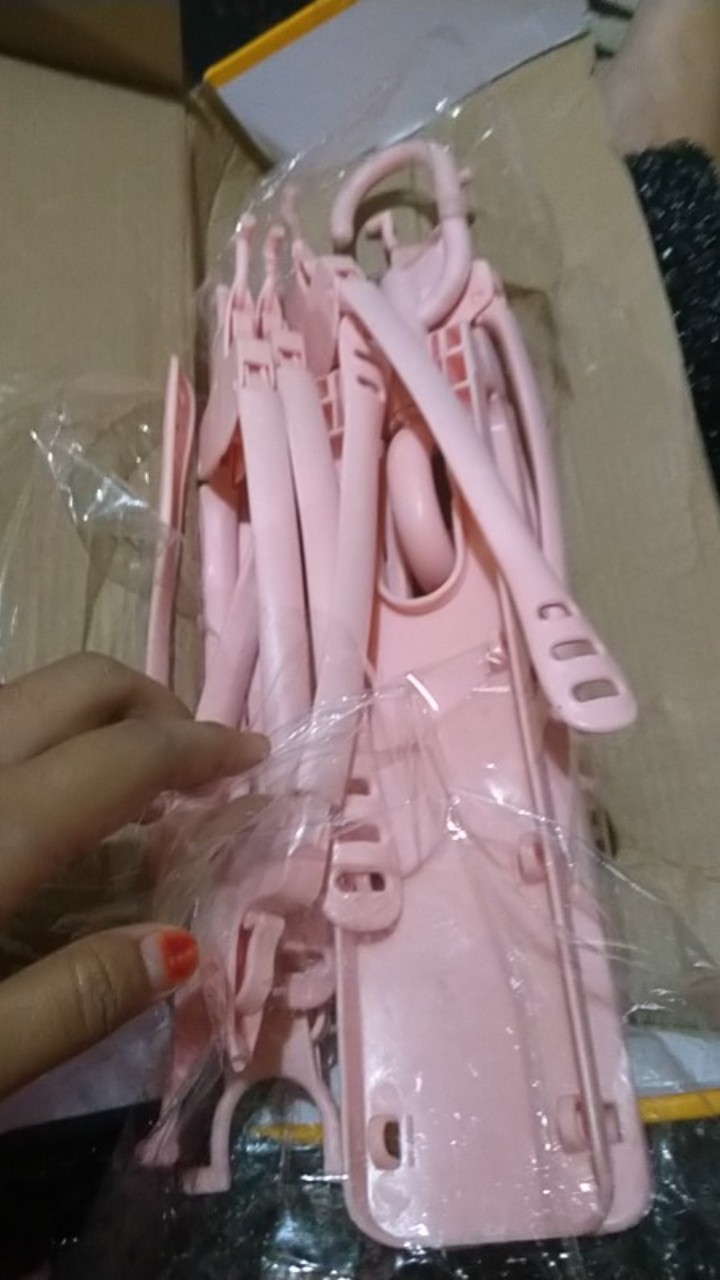 Gantungan Baju Lipat Ajaib 8 In 1/ Magic Folding Hanger / Foldable Cloth