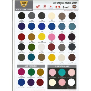 Diton PREMIUM Cat Semprot Pylox Berbagai Macam Warna Helm Diton PREMIUM Cat Semprot Pylox Berbagai Macam Warna Helm