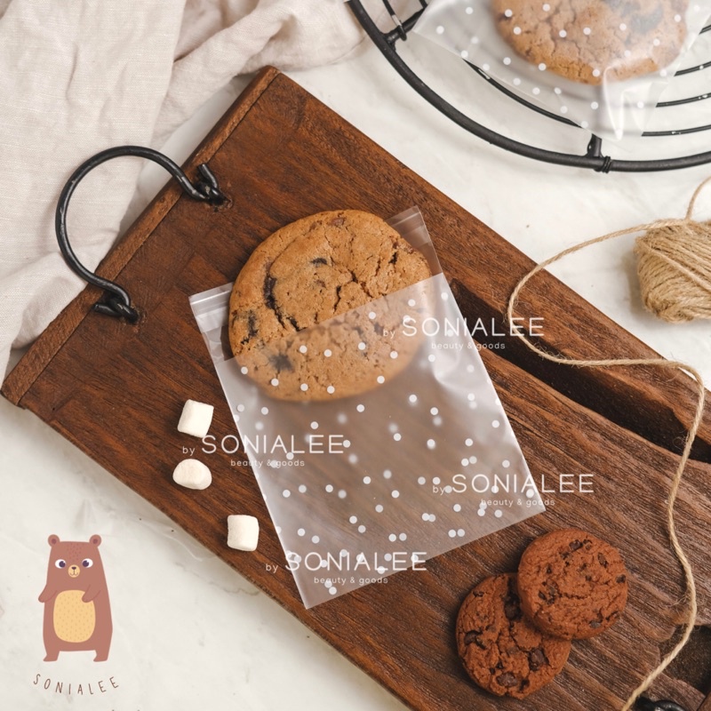 

Cookies Packing Polkadot Doff / Kemasan biskuit / kantong plastik food grade