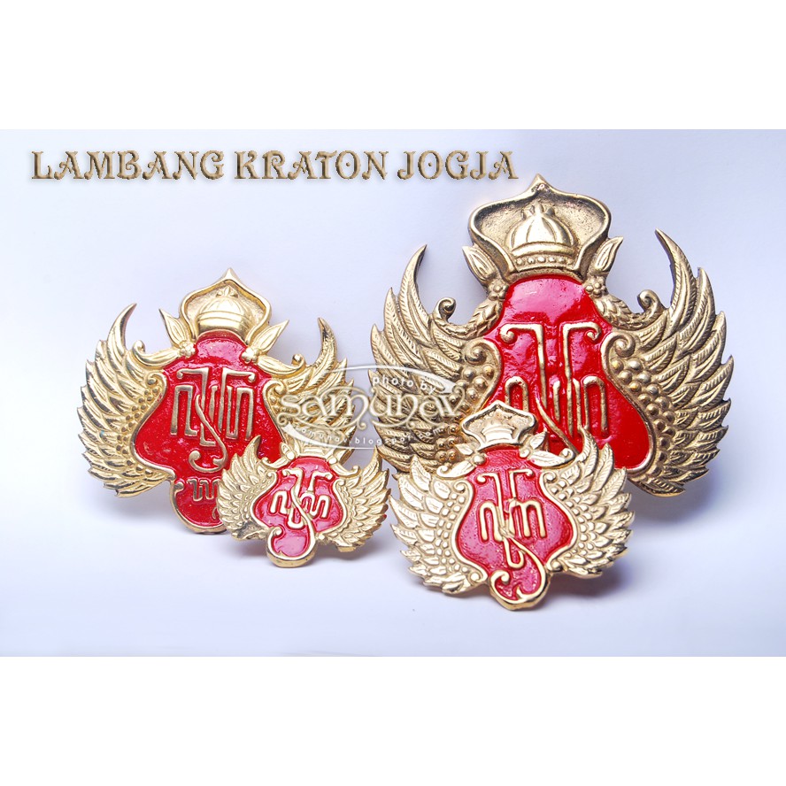 Hobo Emblem Logo Kraton Jogja Yogyakarta Kuningan 11x11cm Shopee