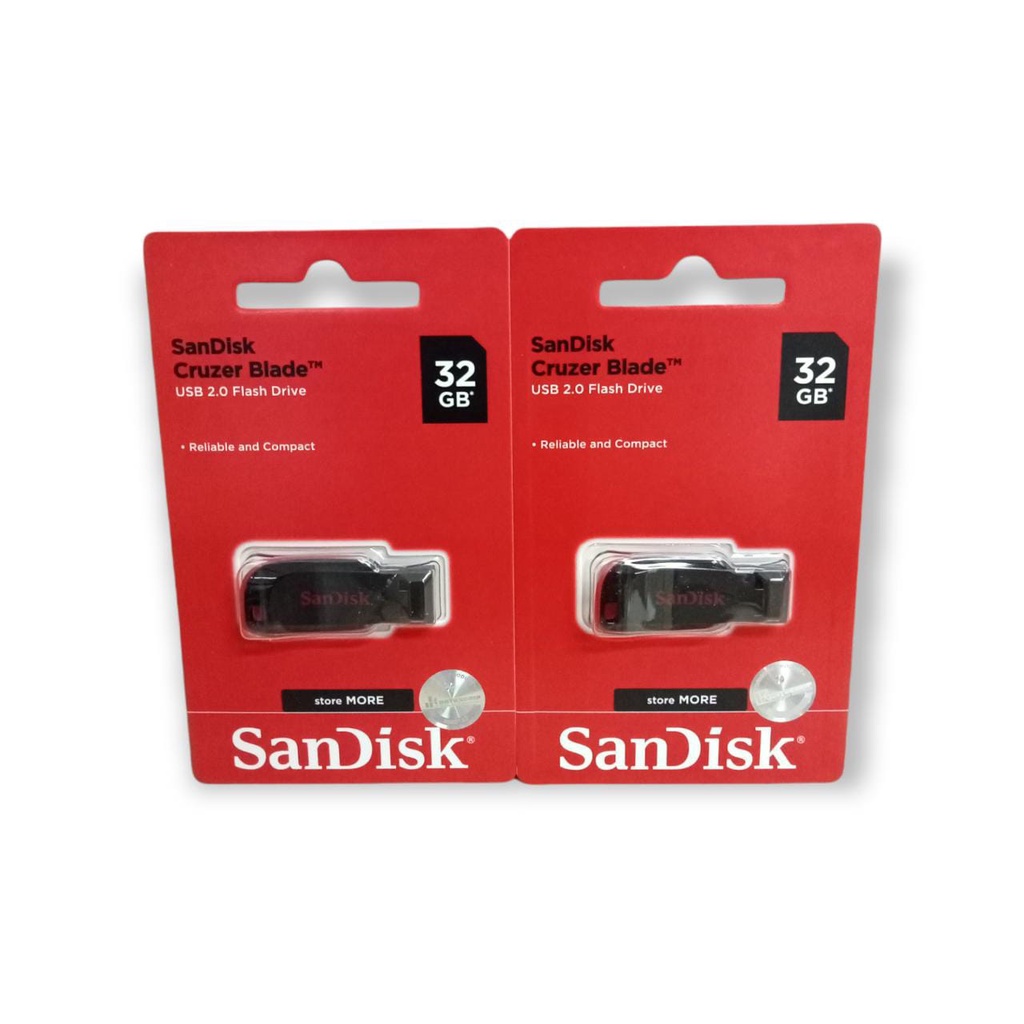 FLASHDISK SANDISK CRUZER BLADE 32GB GARANSI RESMI ORIGINAL