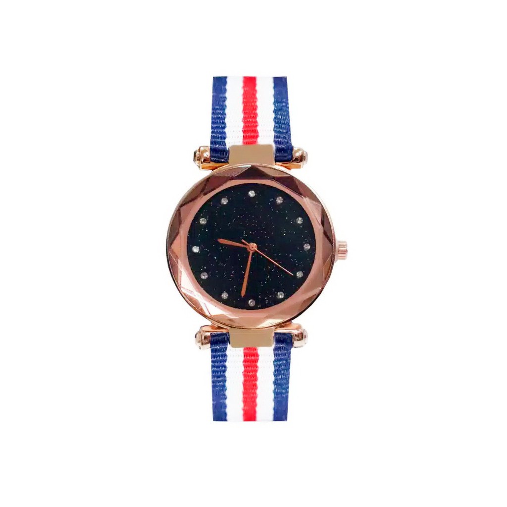 [PA] JAM TANGAN WANITA KANVAS IMPORT MURAH GROSIR // RB022