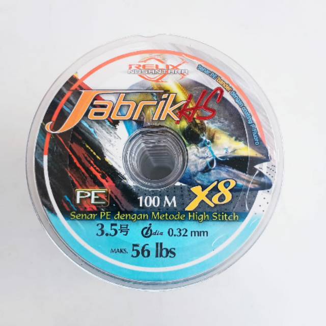 SENAR PE RELIX NUSANTARA JABRIX HS X8  PE 3.5