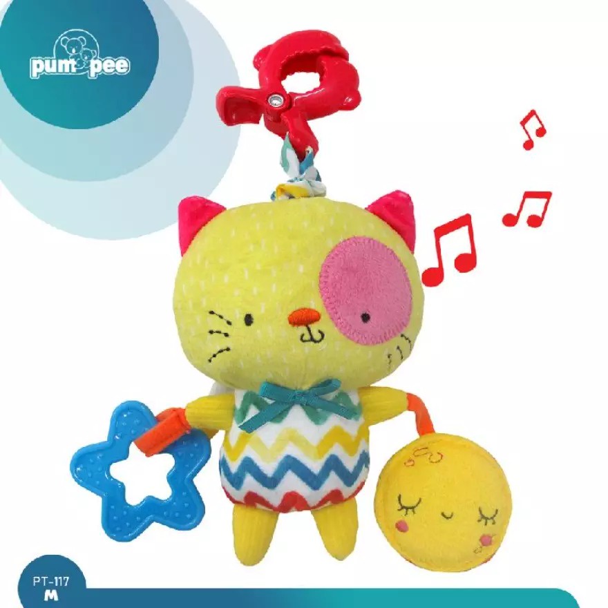 PUMPEE PULL STRING TOY MY OWL WONDERLAND / MAINAN ANAK