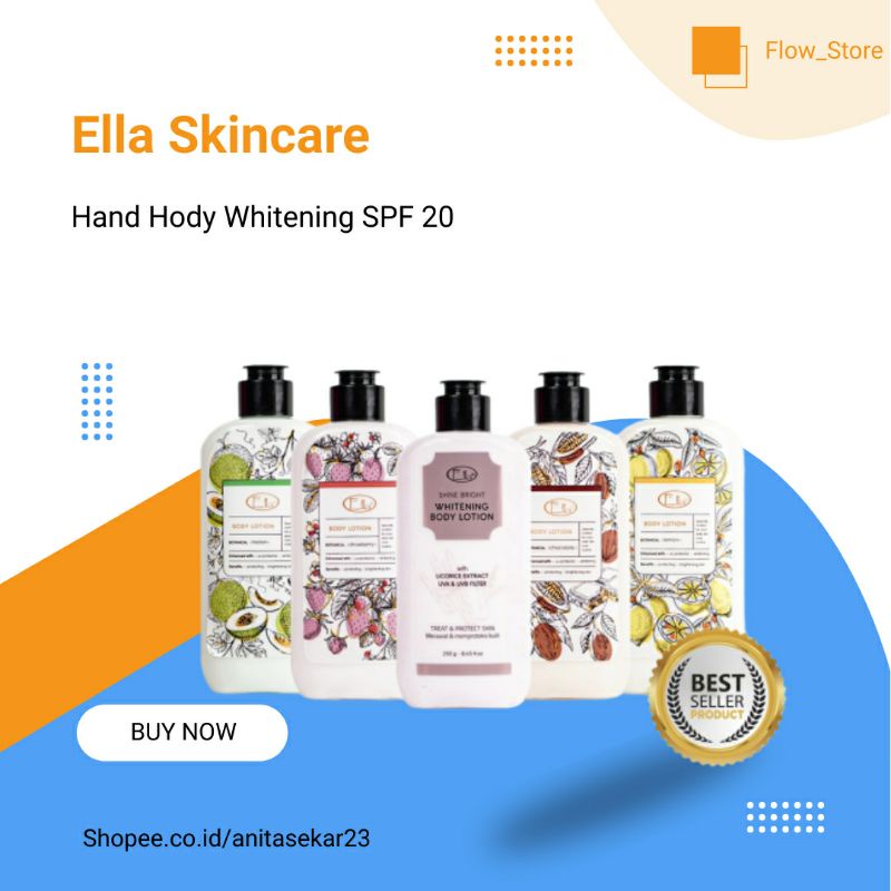Ella Skincare Hand Body Whitening 250g