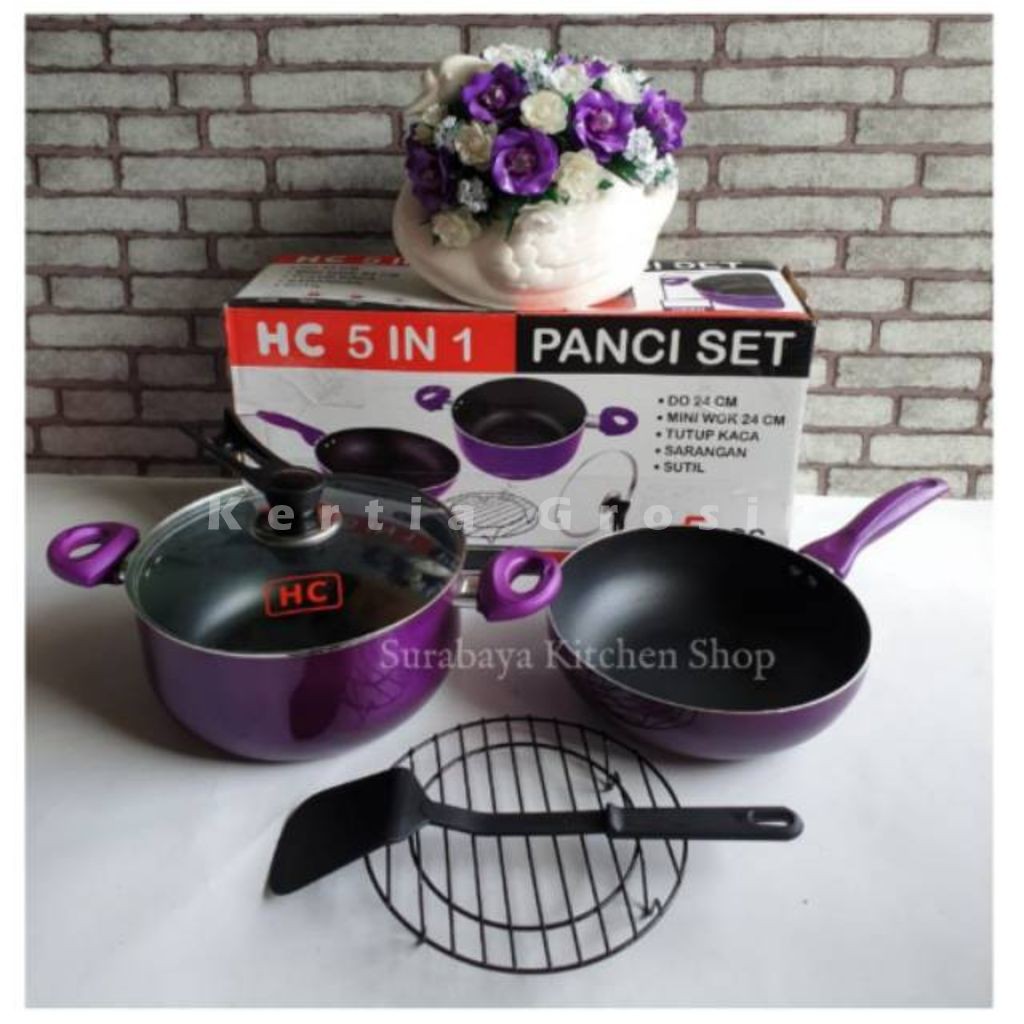 Panci Set 5 in 1 Perfect Pan